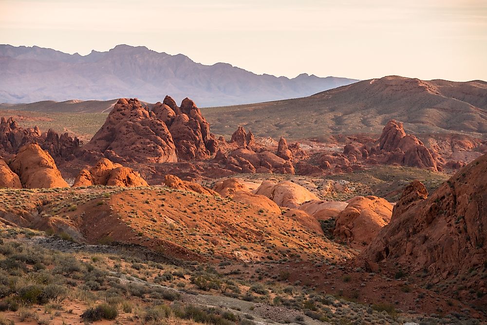 Nevada is the driest US state. 