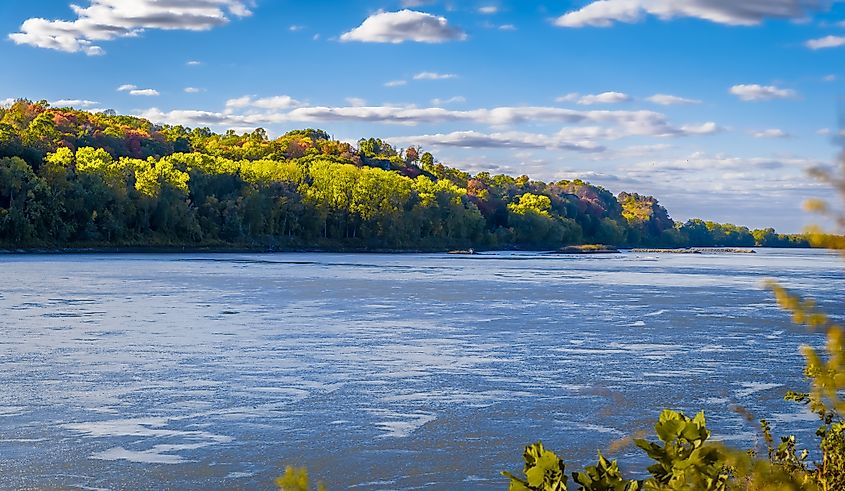 View of the Missouri River