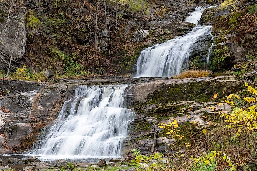 View of Kent Falls at Kent Falls State Park