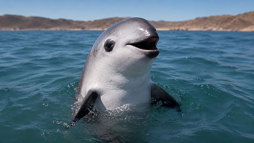 A vaquita (Phocoena sinus)
