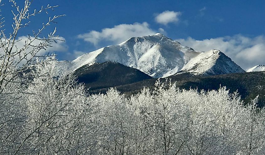 Mountains near Westcliffe, Colorado