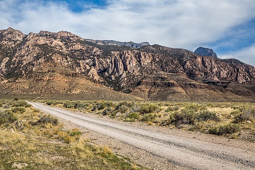 A view of Notch Peak in Utah's West Desert