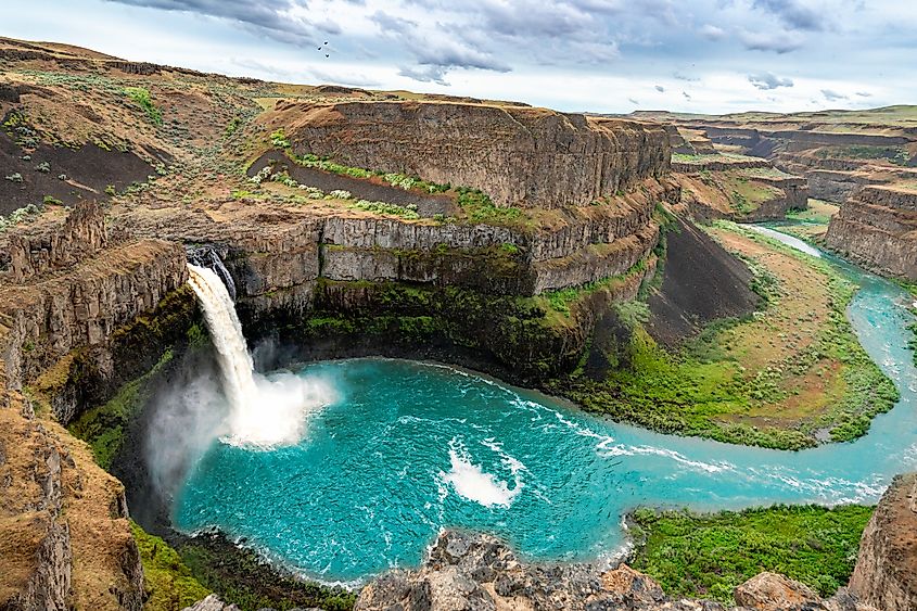 A view of Palouse Falls at Palouse Falls State Park