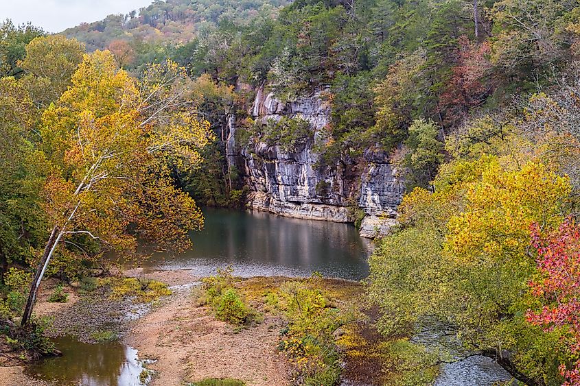 A view of the Buffalo National River