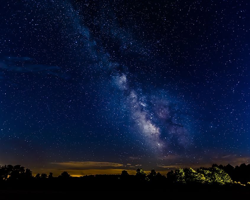 A view of the stars above Cherry Springs State Park